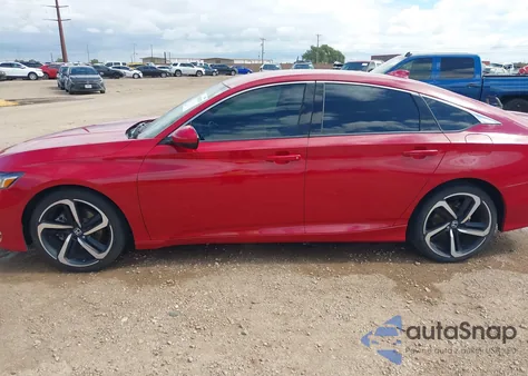 2018 Honda Accord Sport из США, поврежденный, VIN 1HGCV1F35JA091348